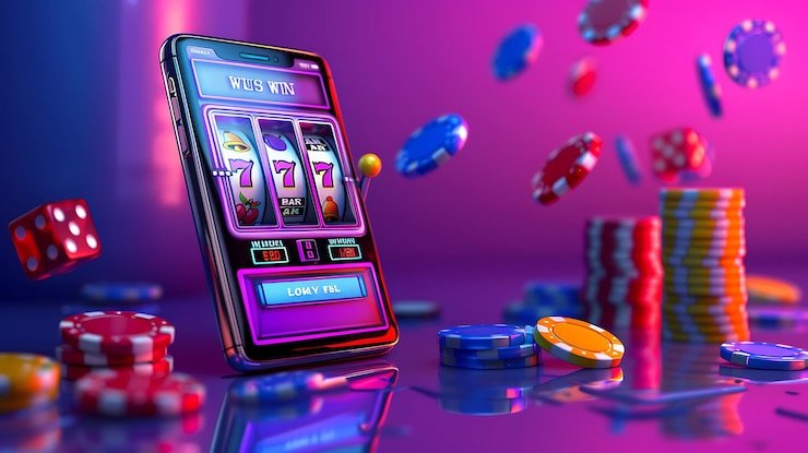 mc77 account dashboard displaying balance in IDR with live-dealer table options